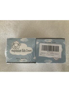 2x Magnesium Kids Cream 3.53oz  for Sleep Topical Magnesium Cream EXP2028